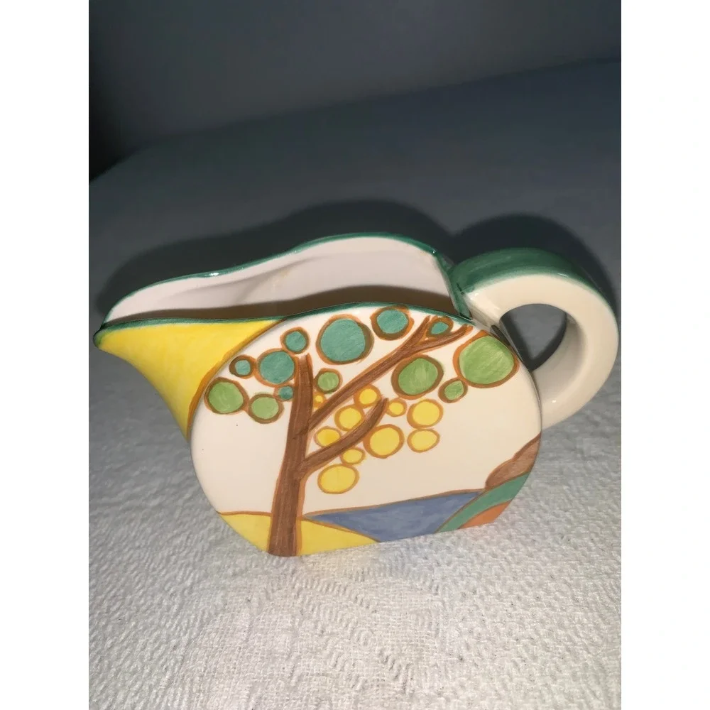 Clarice Cliff Metropolitan Museum of Art MMA Art Deco Creamer Sugar Bowl Set